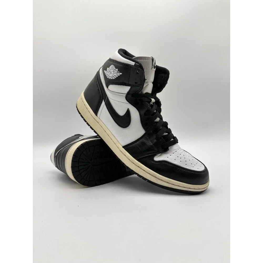 Jordan 1 Retro High OG Black White 2014 555088-010 Mens 10.5 Sneaker